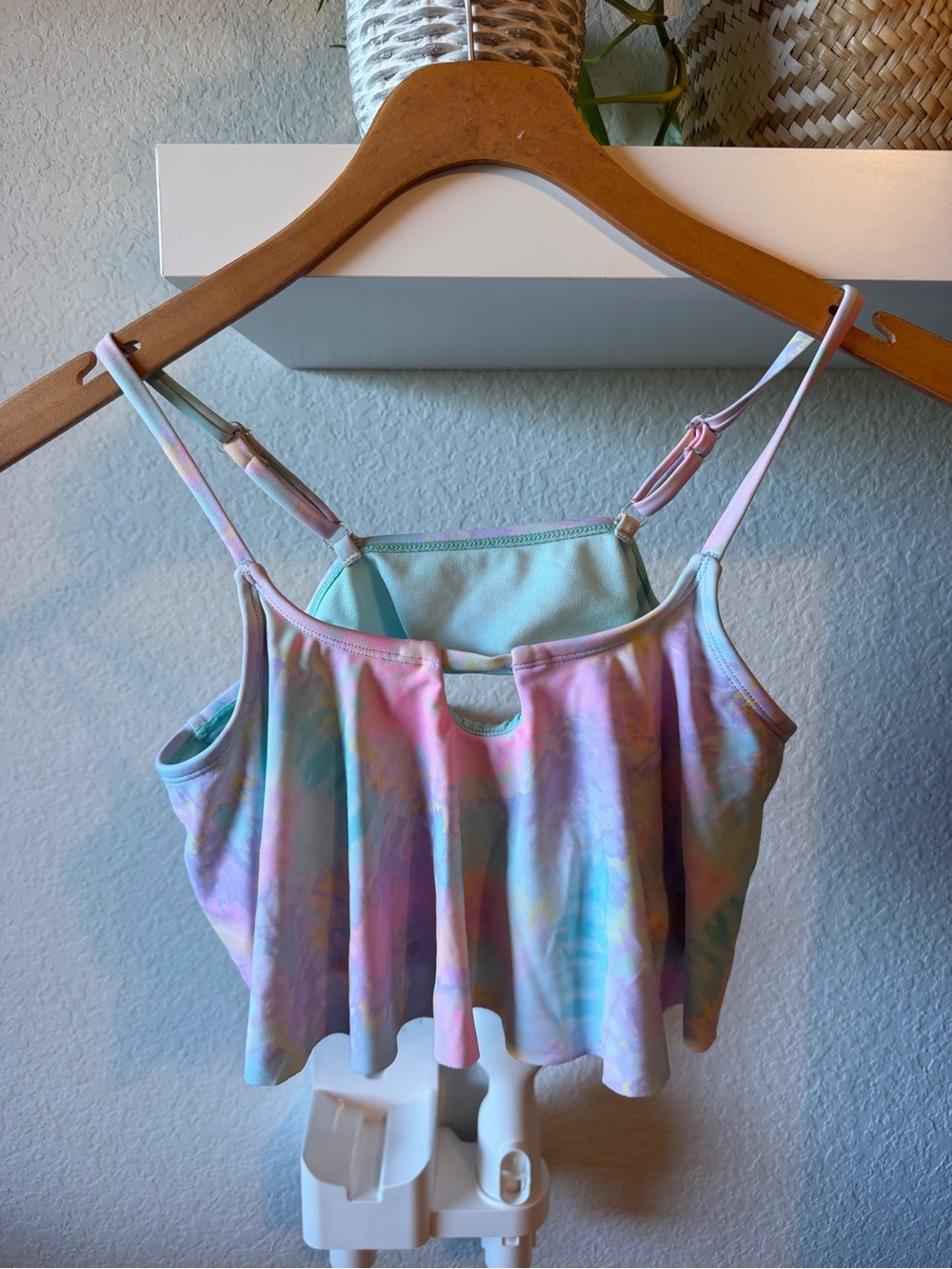 Girls SZ 16 Pastel Tie-Dye Swing Cami Top and bottom.